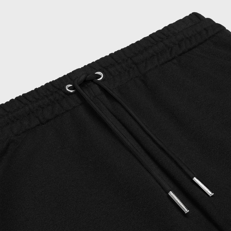 triomphe track pants in cotton and cashmere 3