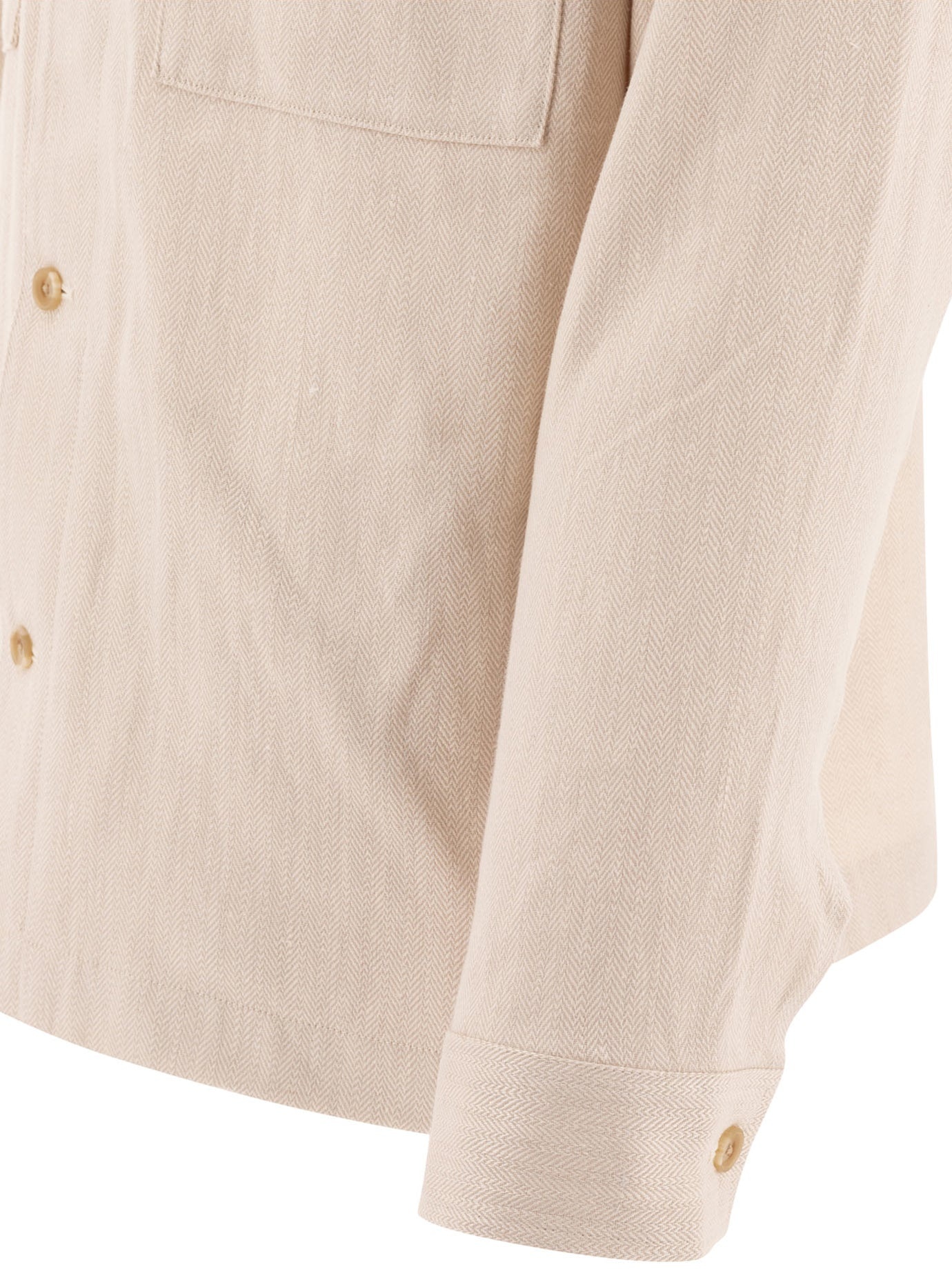 VINCe. - Vince. Linen Overshirt - 4