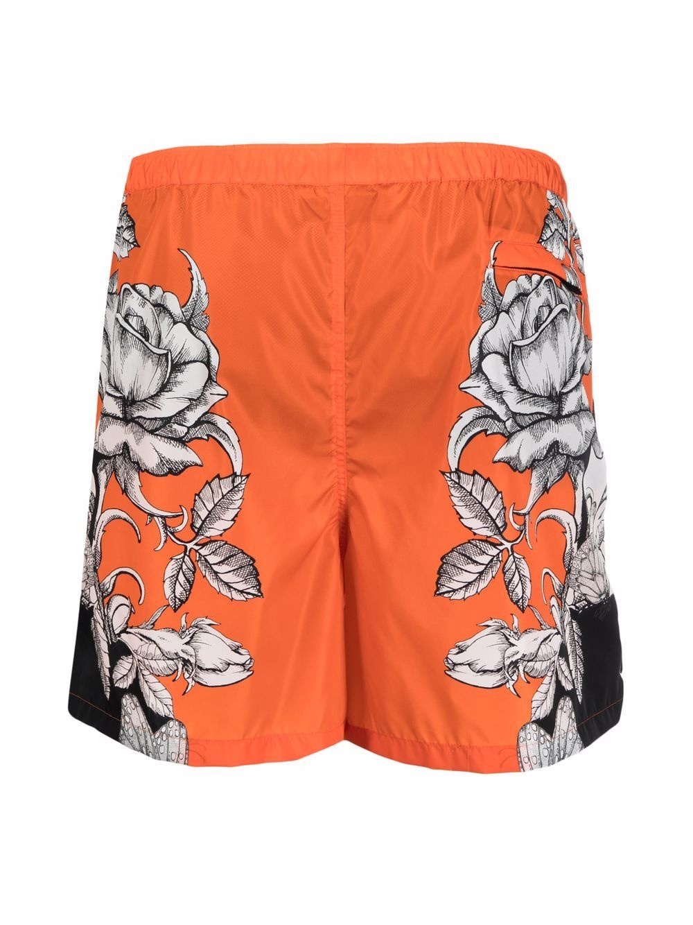 Dark Blooming print swim shorts - 2