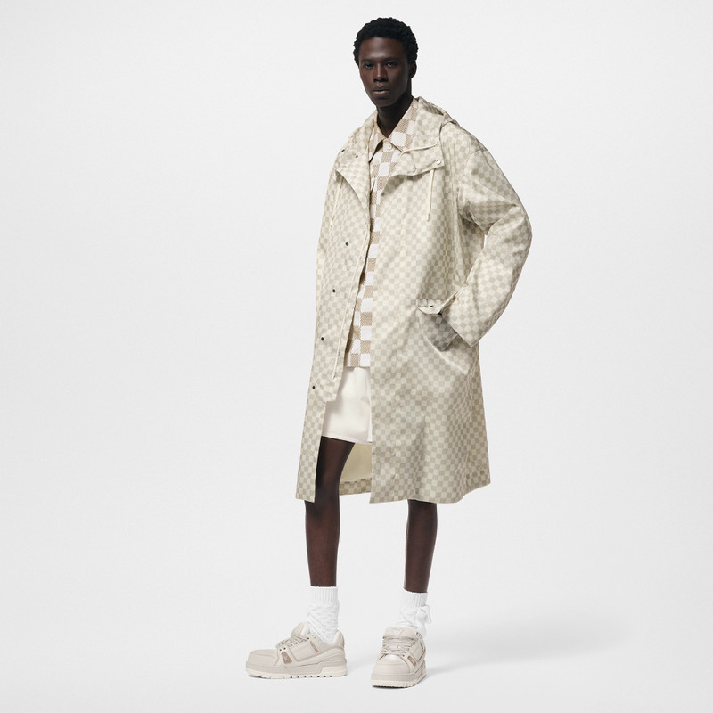 Louis Vuitton Printed Damier Nylon Parka outlook