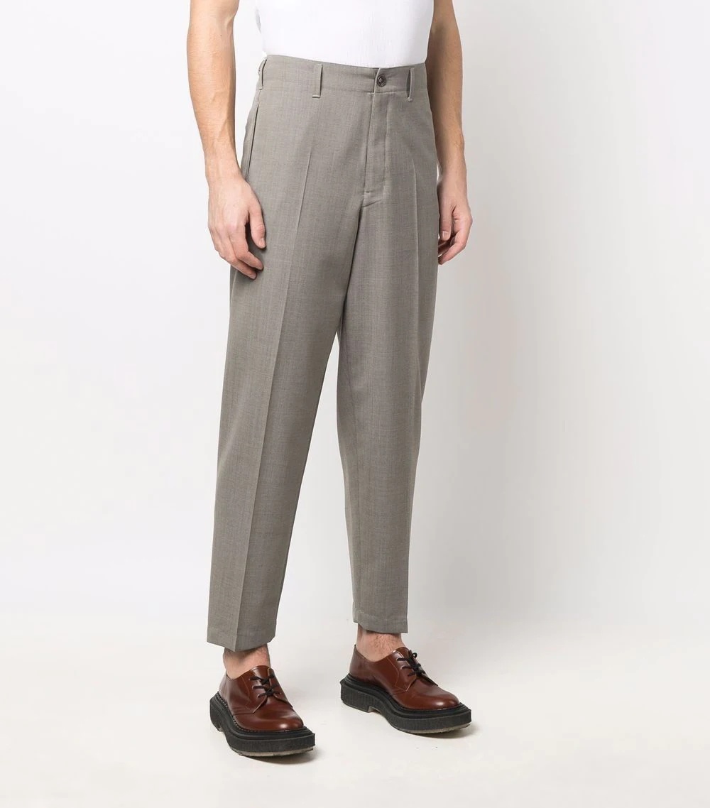 straight-leg tailored trousers - 3