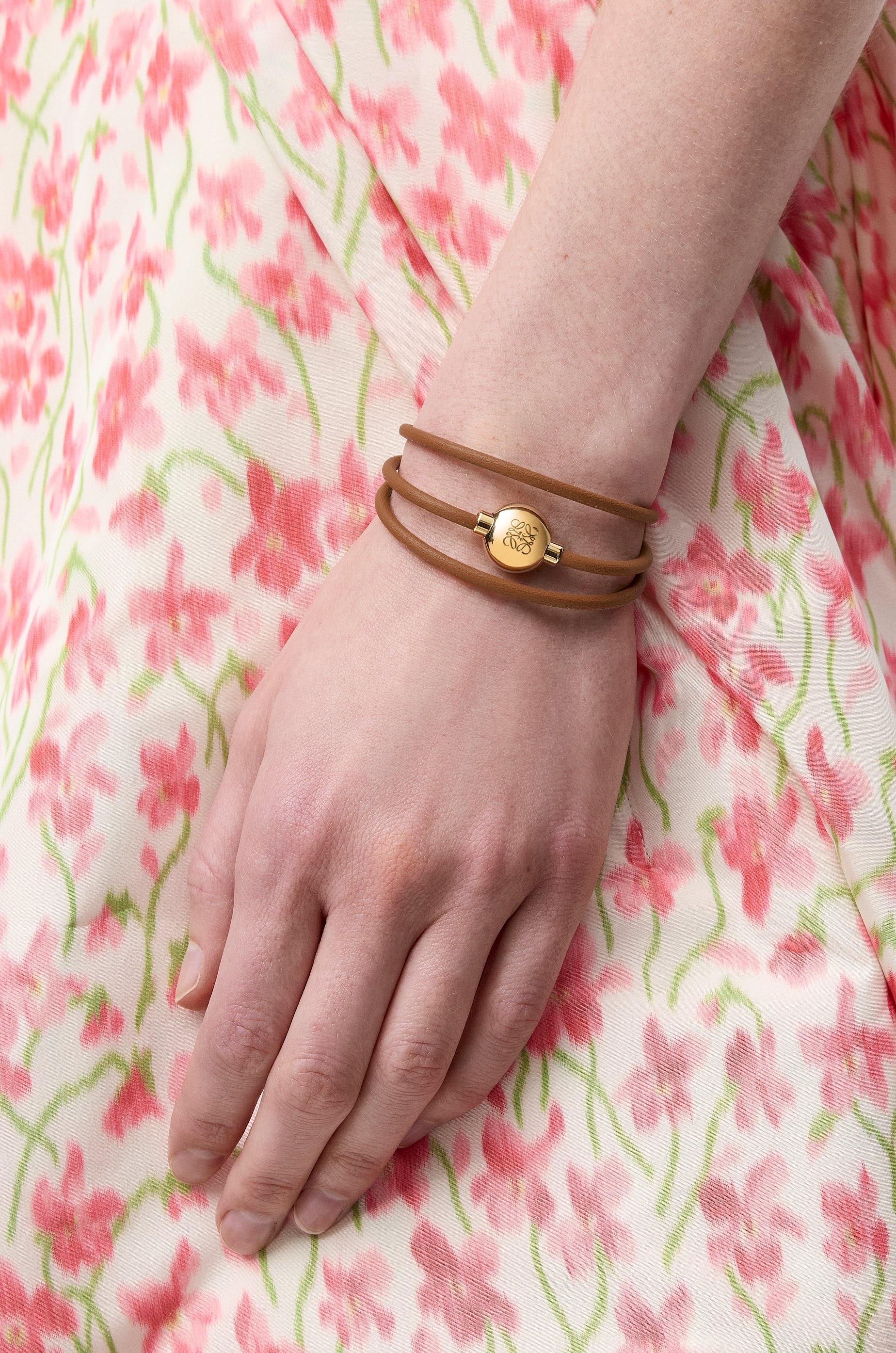 Pebble bracelet in calfskin - 2
