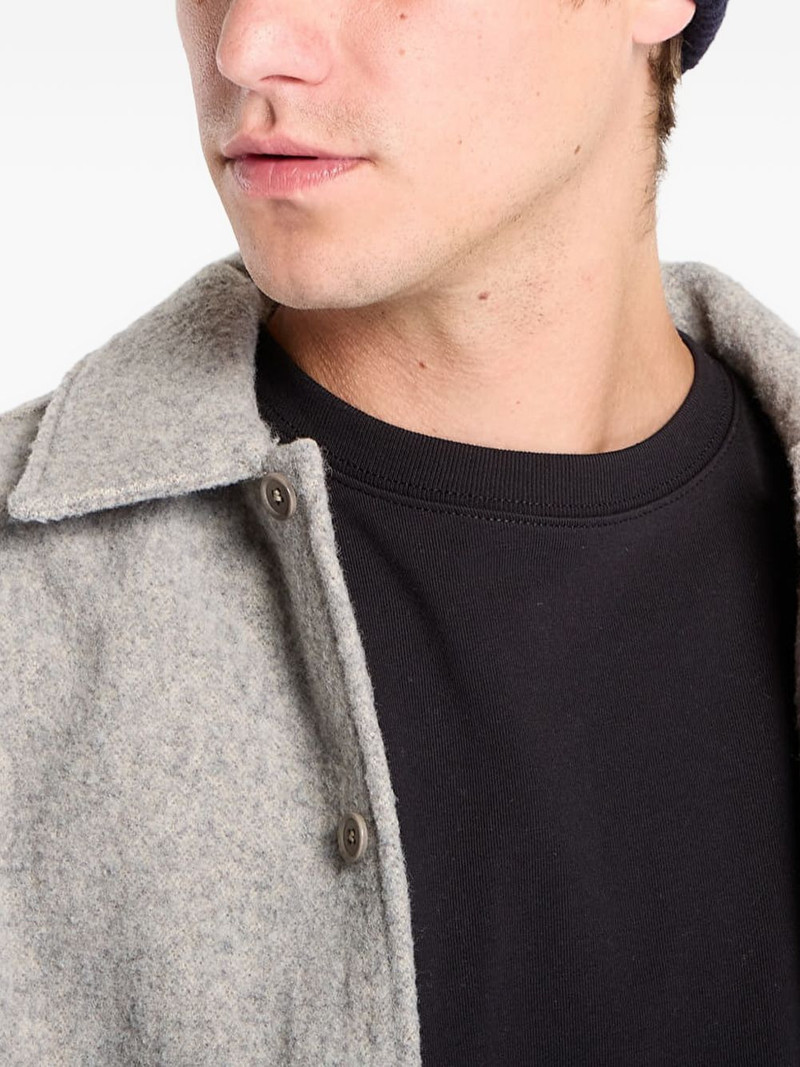 felted button-up jacket 4