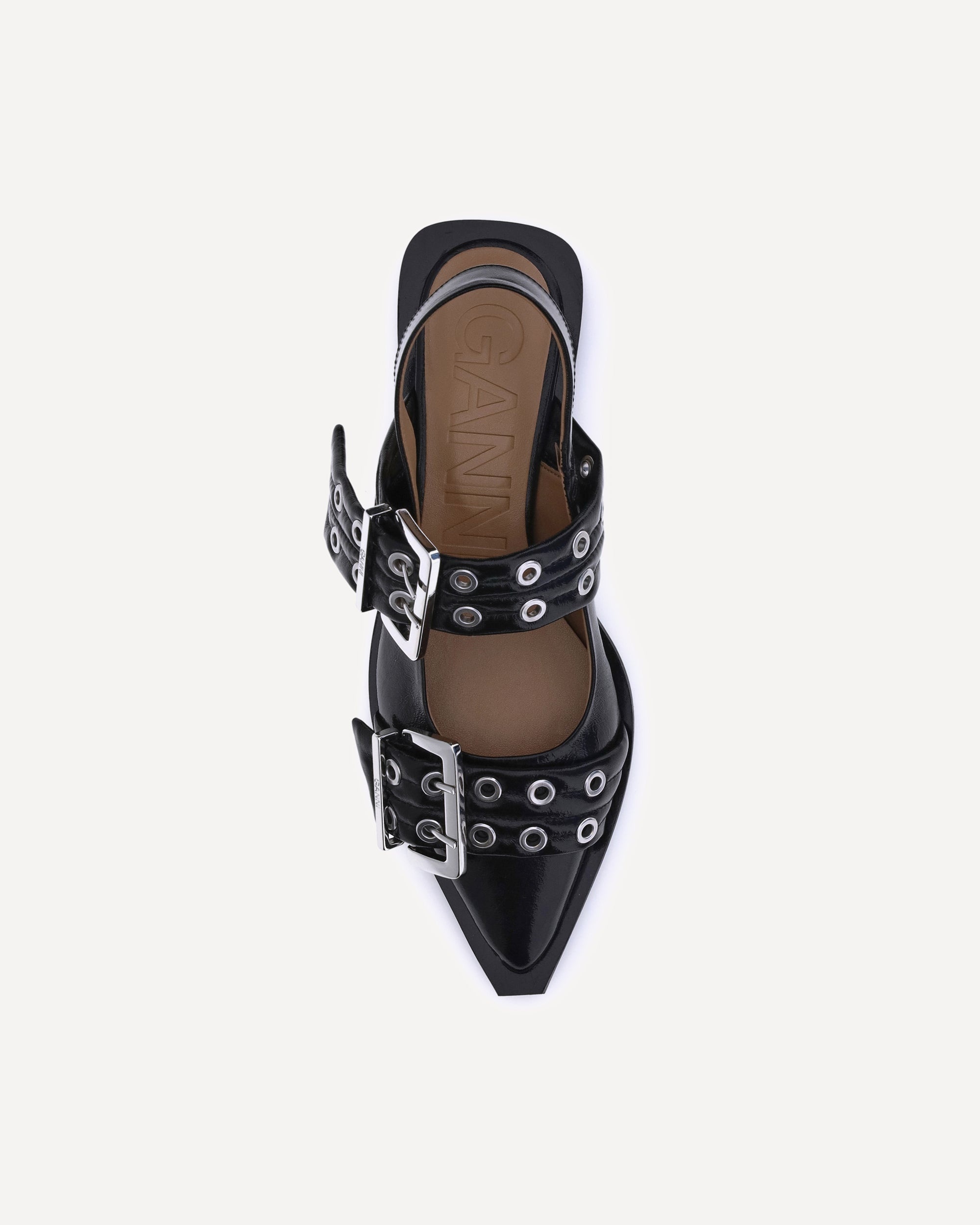 Ballerinas with straps - 4