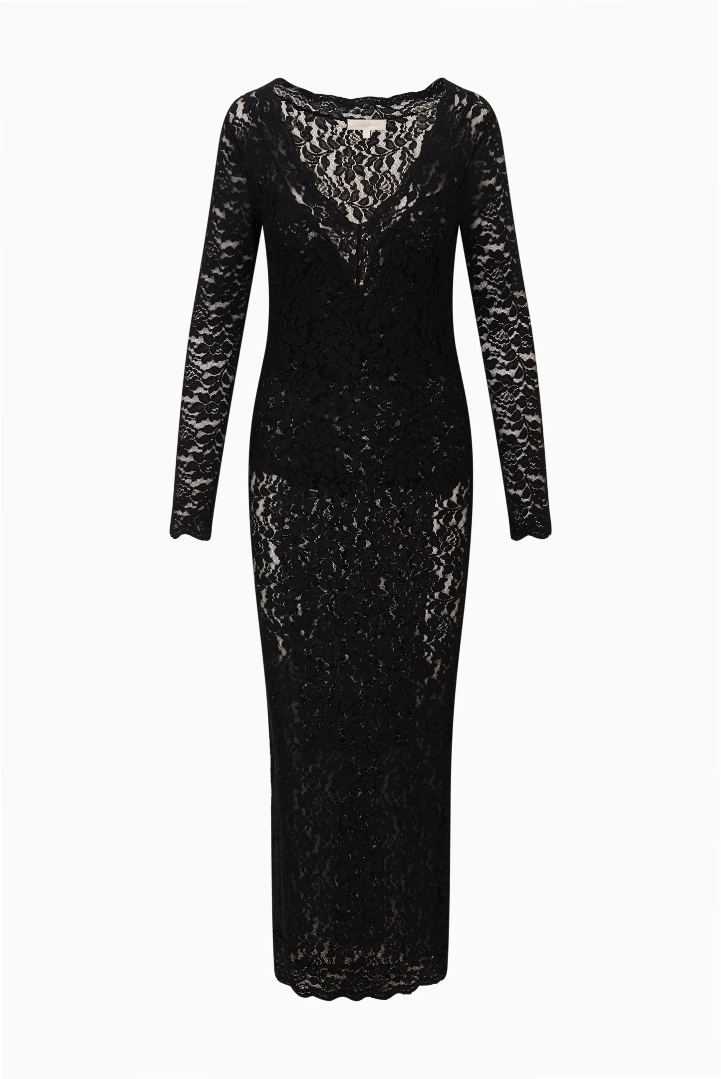 Niven Stretch Lace Midi Dress - 1