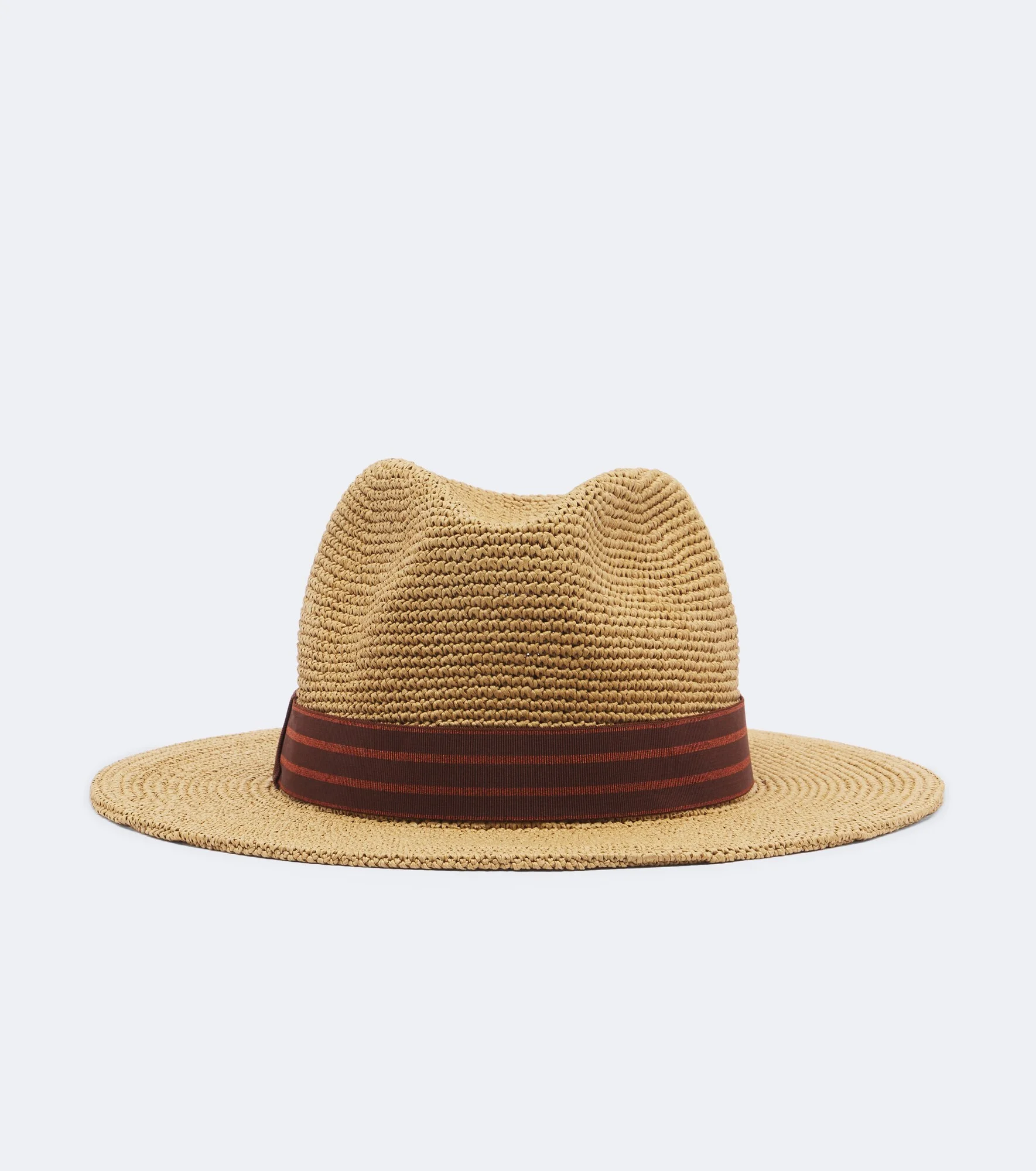 Marlon raffia-effect Panama hat - 1