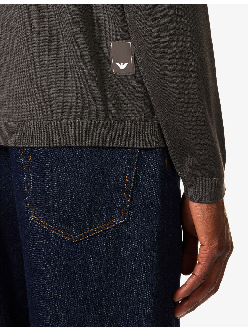 Polo Collar Fine-Knit Virgin-Wool Cardigan - 5