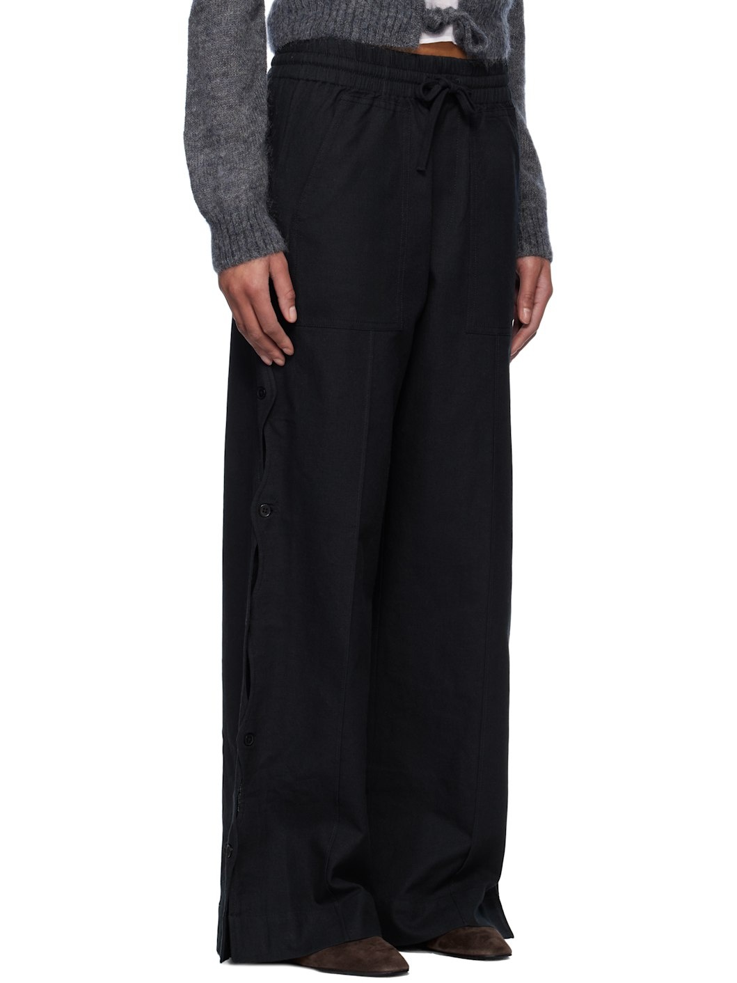 Black Shai Trousers - 2