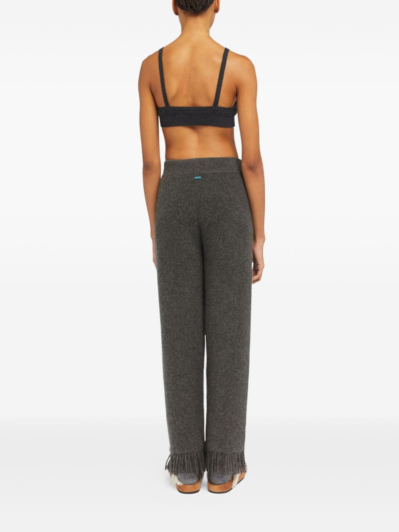 fringed knitted trousers 4