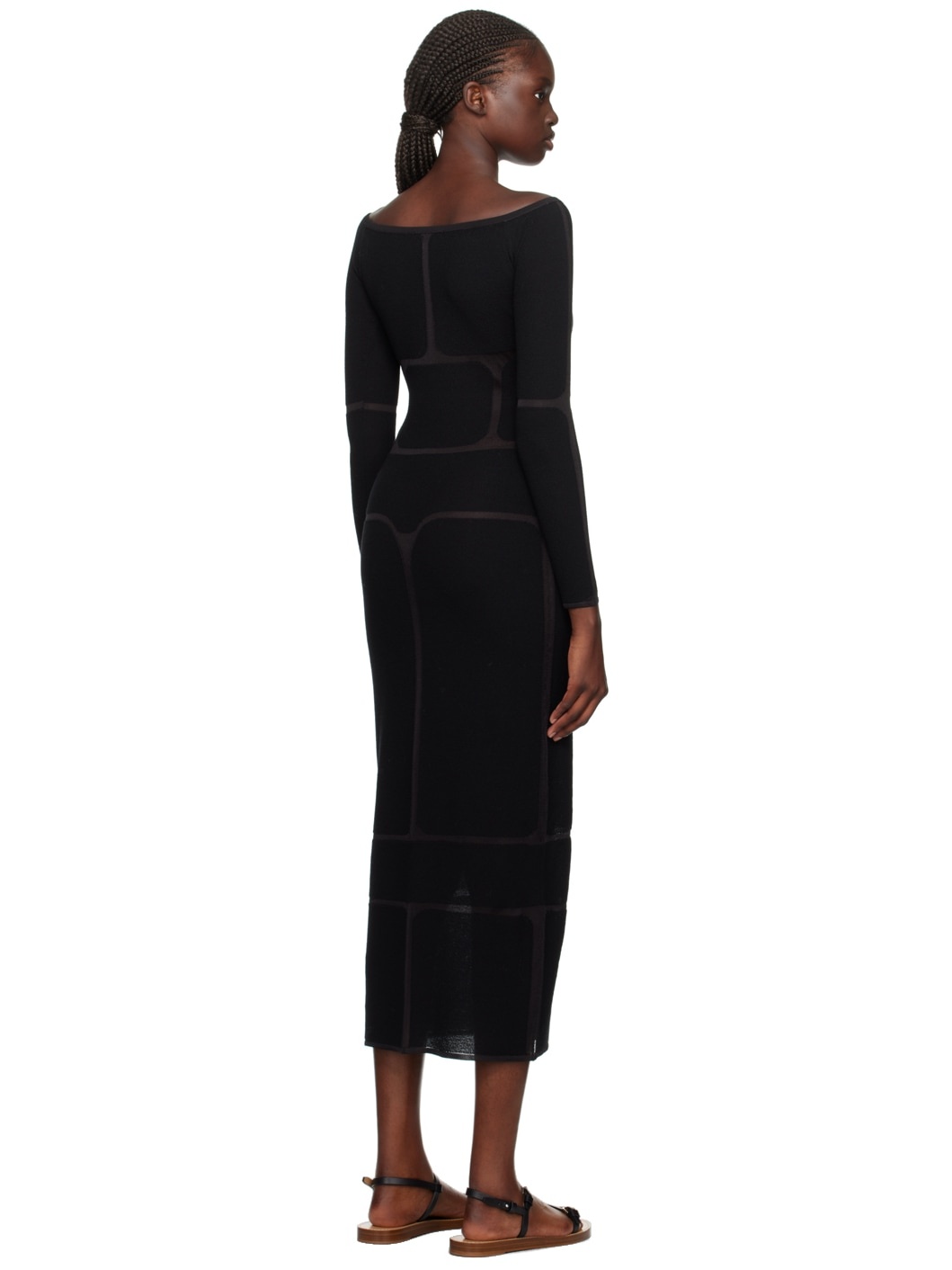 Black Sebbie Maxi Dress - 3