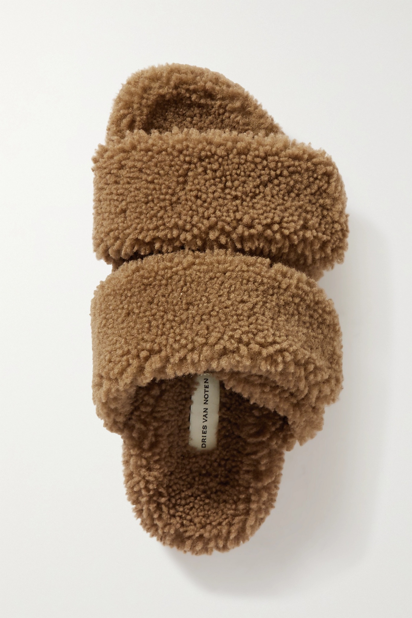 Shearling slides - 5