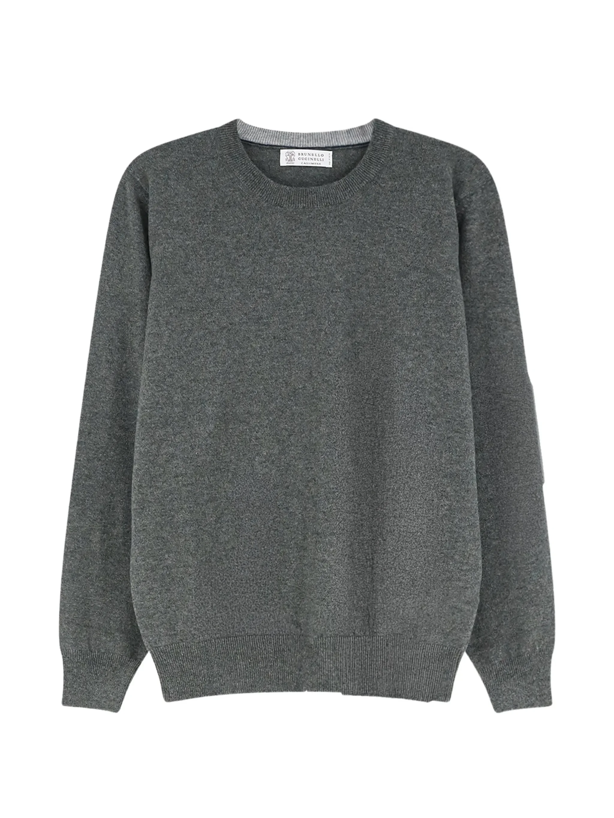 Brunello Cucinelli Crewneck Ribbed-trim Sweater - 1