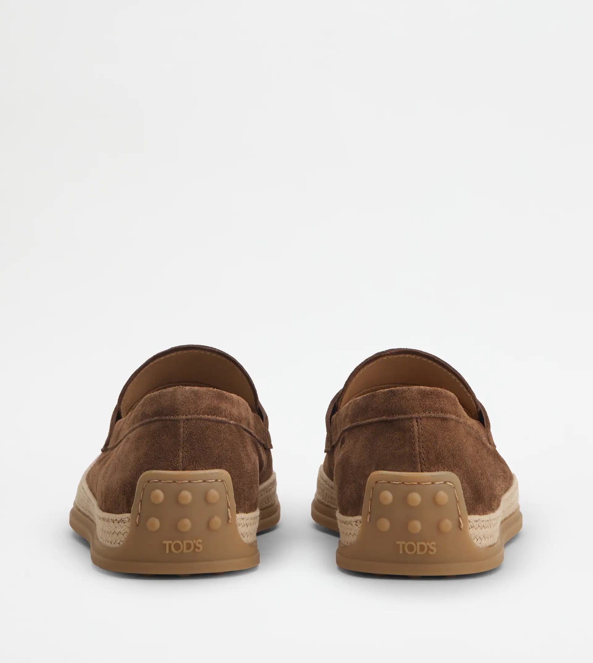 LOAFERS IN SUEDE - BROWN - 2