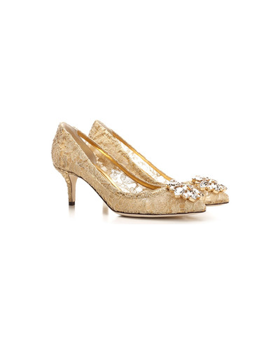 Dolce & Gabbana Taormina Lace Pumps outlook