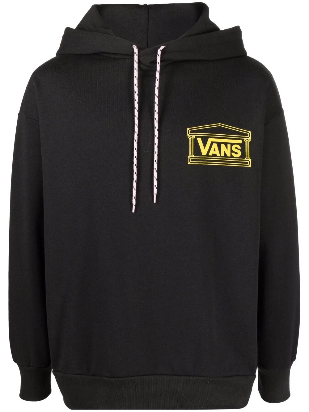 logo print hoodie - 1