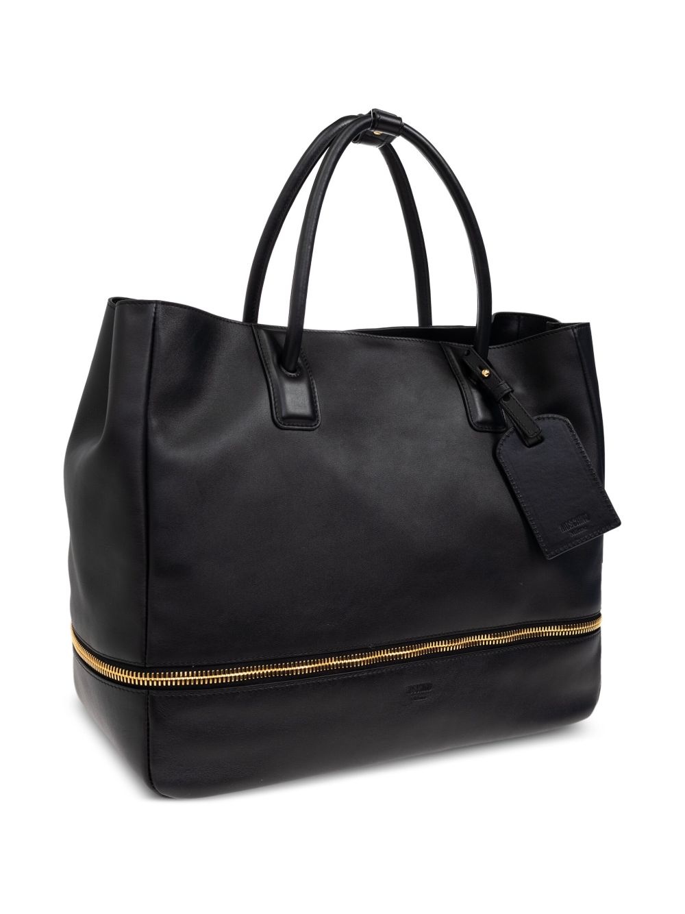 zip detailing tote bag - 3
