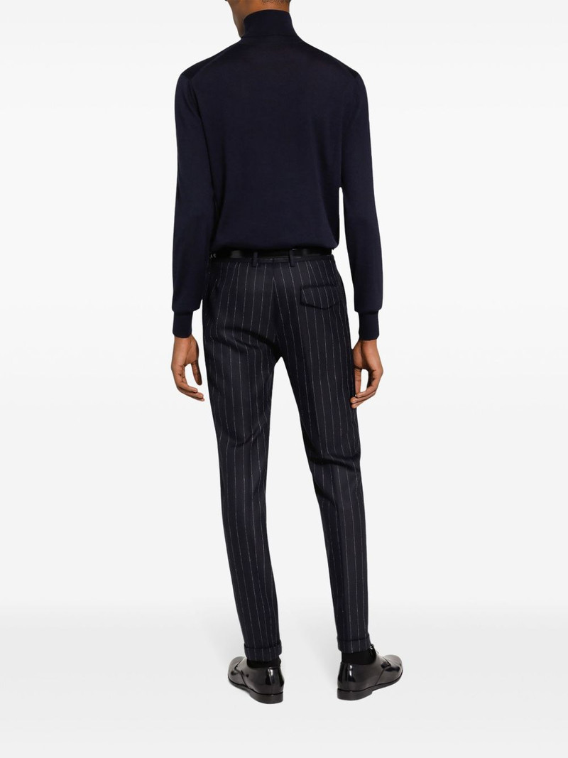 striped tailored trousers 4