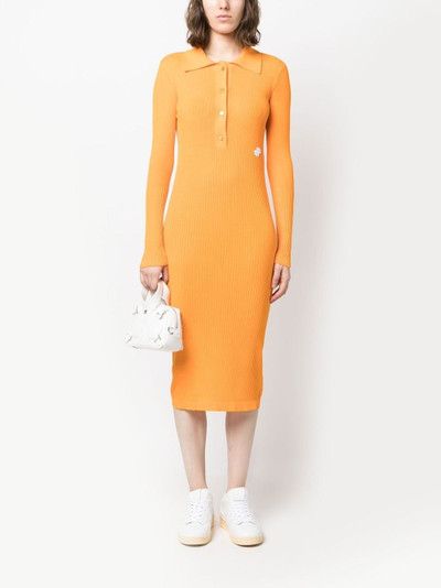 PATOU knitted polo dress outlook