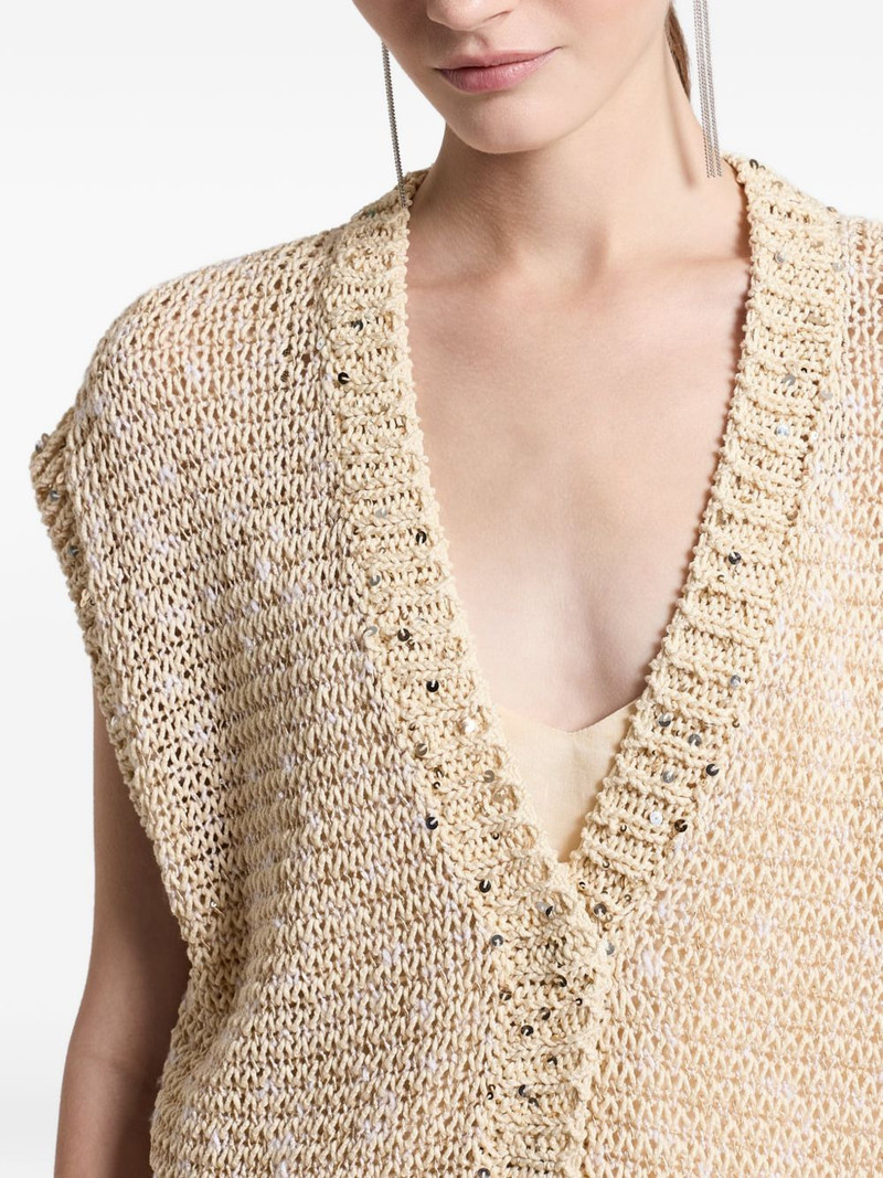 sequin-embellished cardigan 4