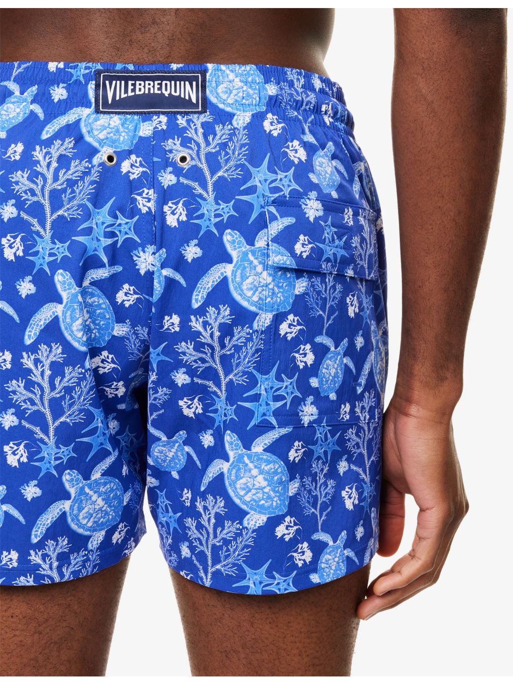 Moorise Graphic-Print Swim Shorts - 5