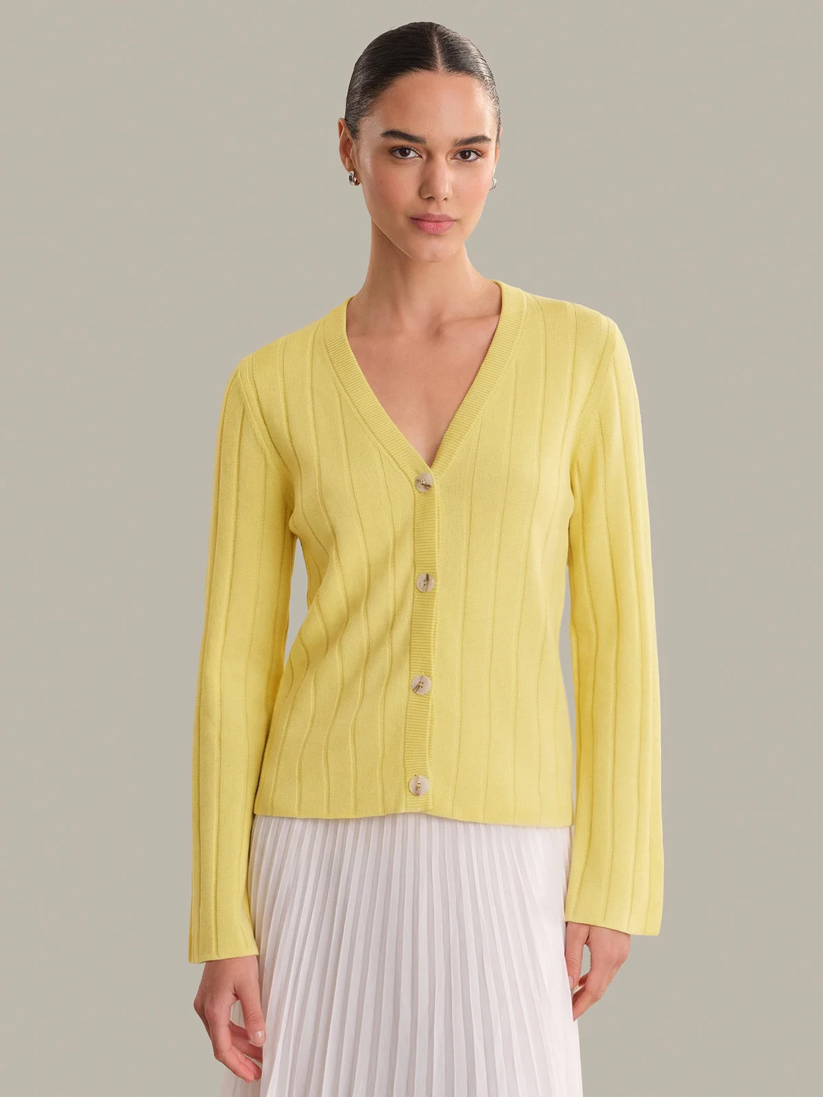 Fern: Cotton Cardigan - 1
