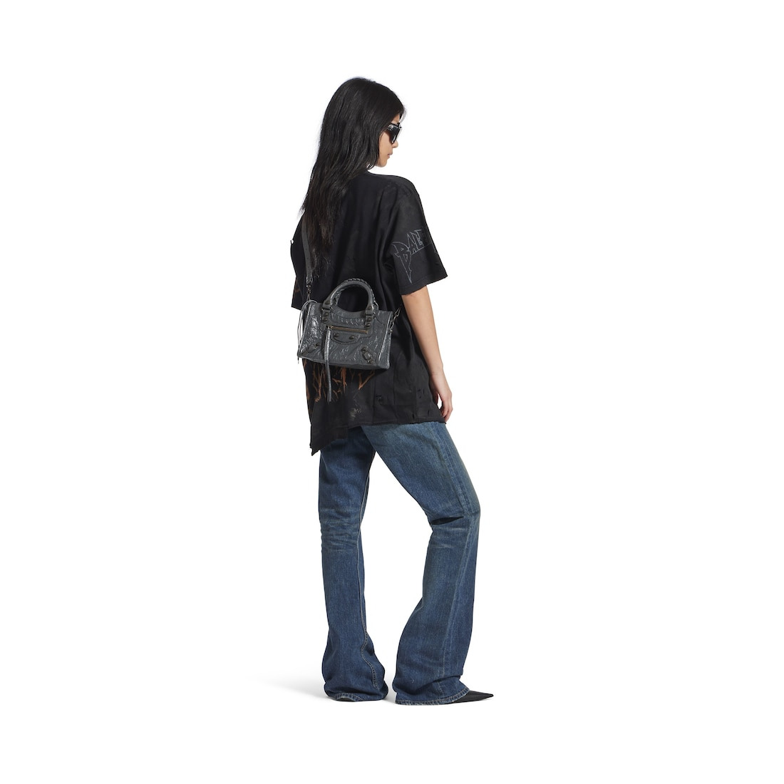Women's Le City Mini Bag in Volcanic Rock - 8