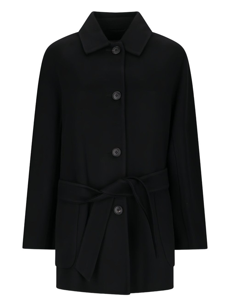 Lembi belted buttoned coat 1