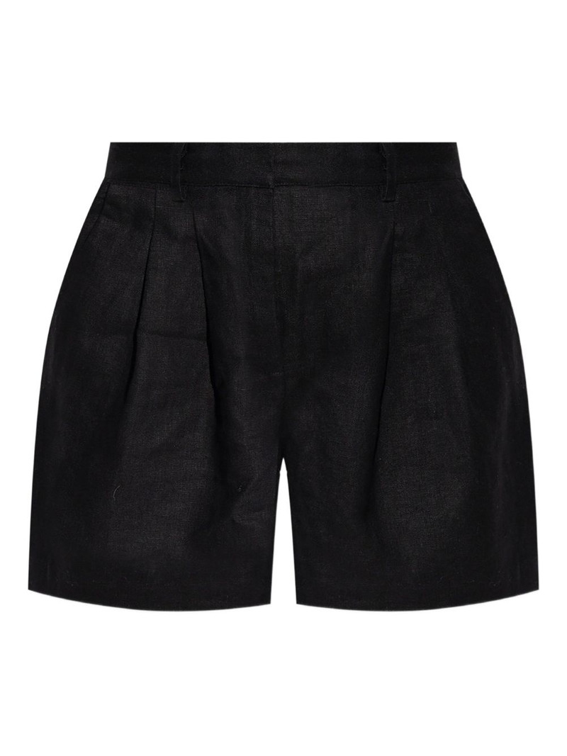 pleated shorts 1