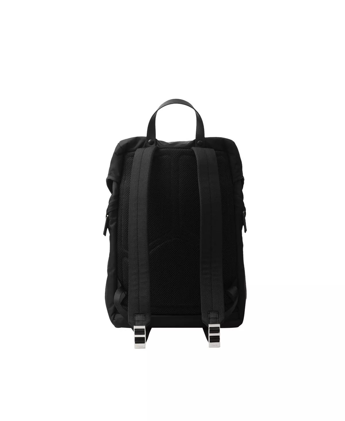 Re-Nylon and Saffiano Leather Backpack - 4