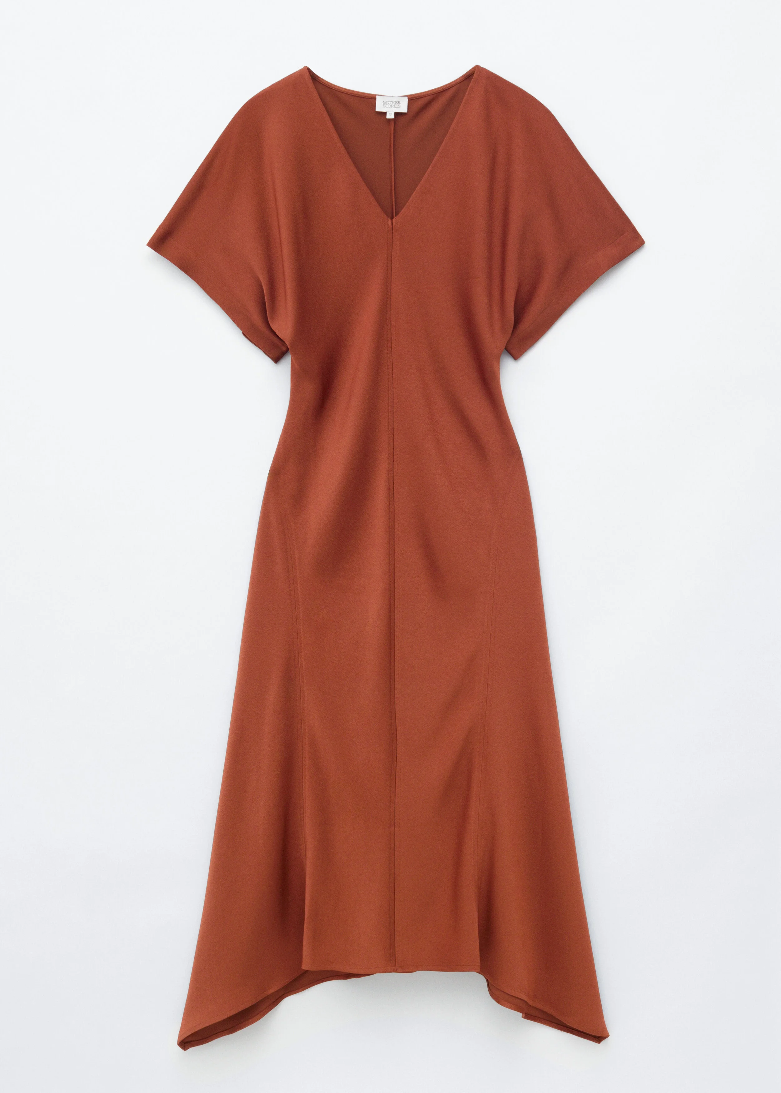 V-Neck Maxi Dress - 1