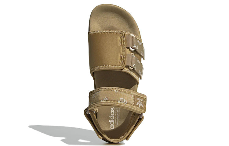 adidas originals Adilette Sandal 4.0 Casual Sports Khaki Unisex Sandals HP9114 - 5