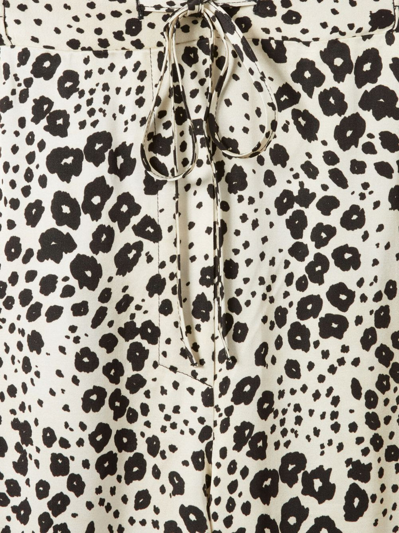 printed drawstring trousers 5