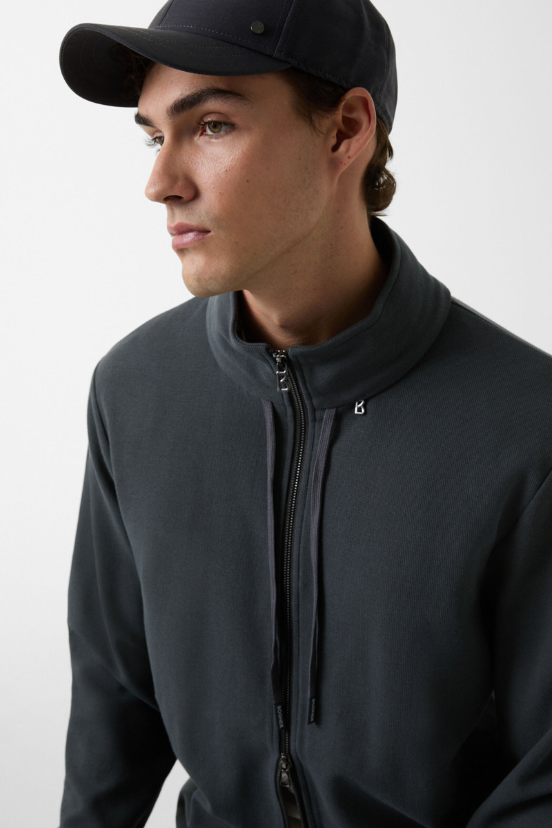 Edward jersey jacket in Anthracite 4