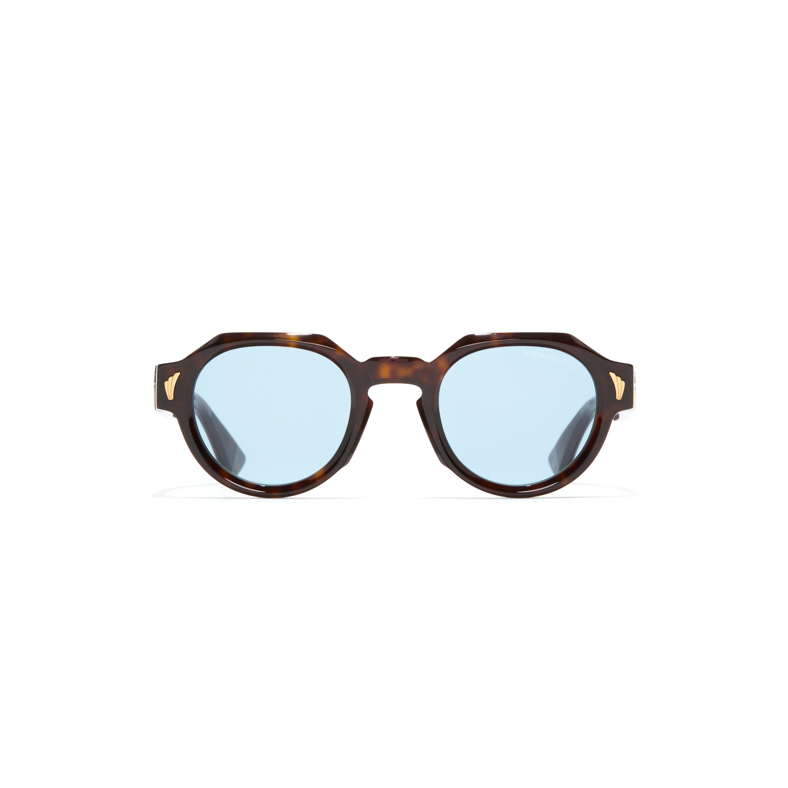 PALACE CUTLER AND GROSS VICTORY ROUND SUNGLASSES HAVANA - 2