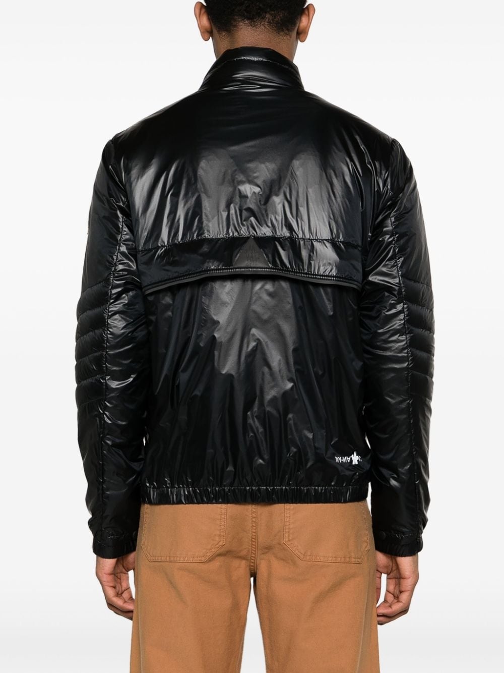 high-shine padded jacket - 4