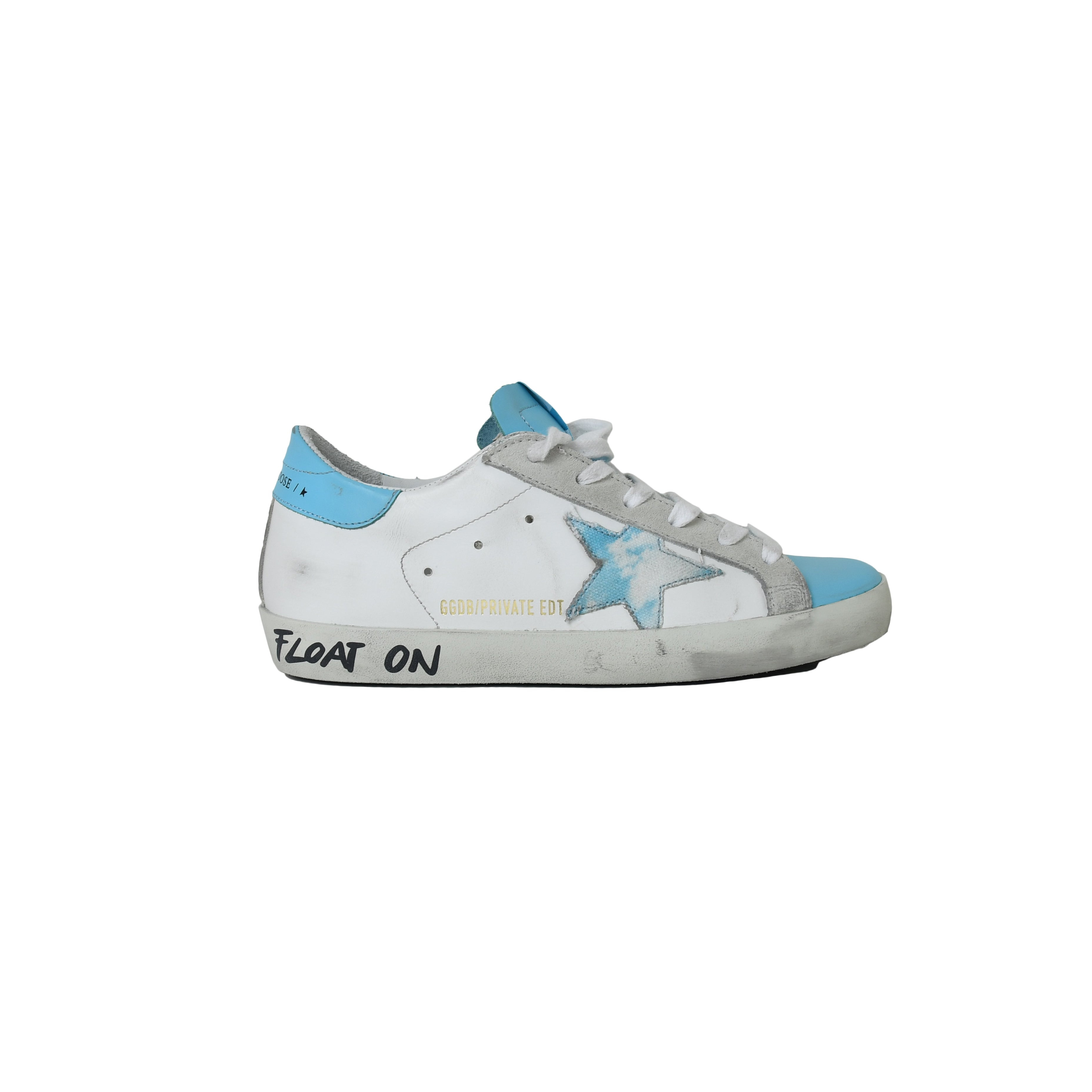 Golden Goose Super Star Classic With List White Sky Ice - 2