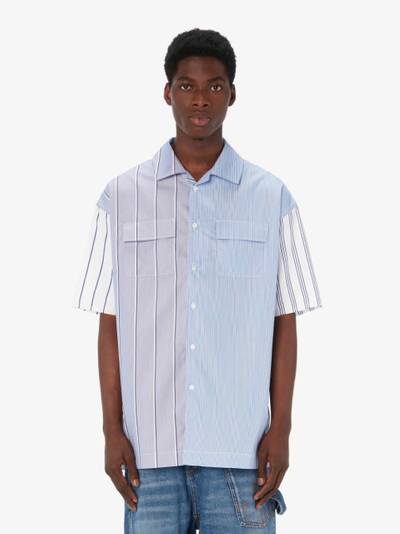 JW Anderson RELAXED FIT SHORT SLEEVE STRIPED SHIRT outlook