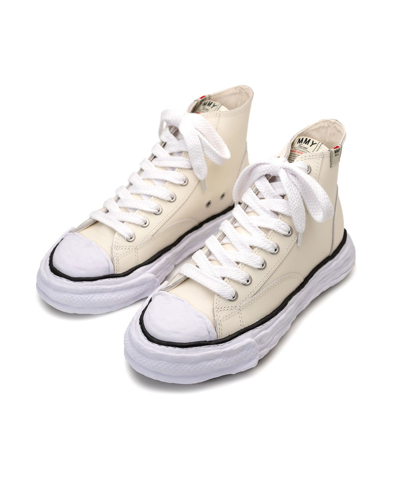 "PETERSON23" OG Sole Leather High-top Sneaker 12