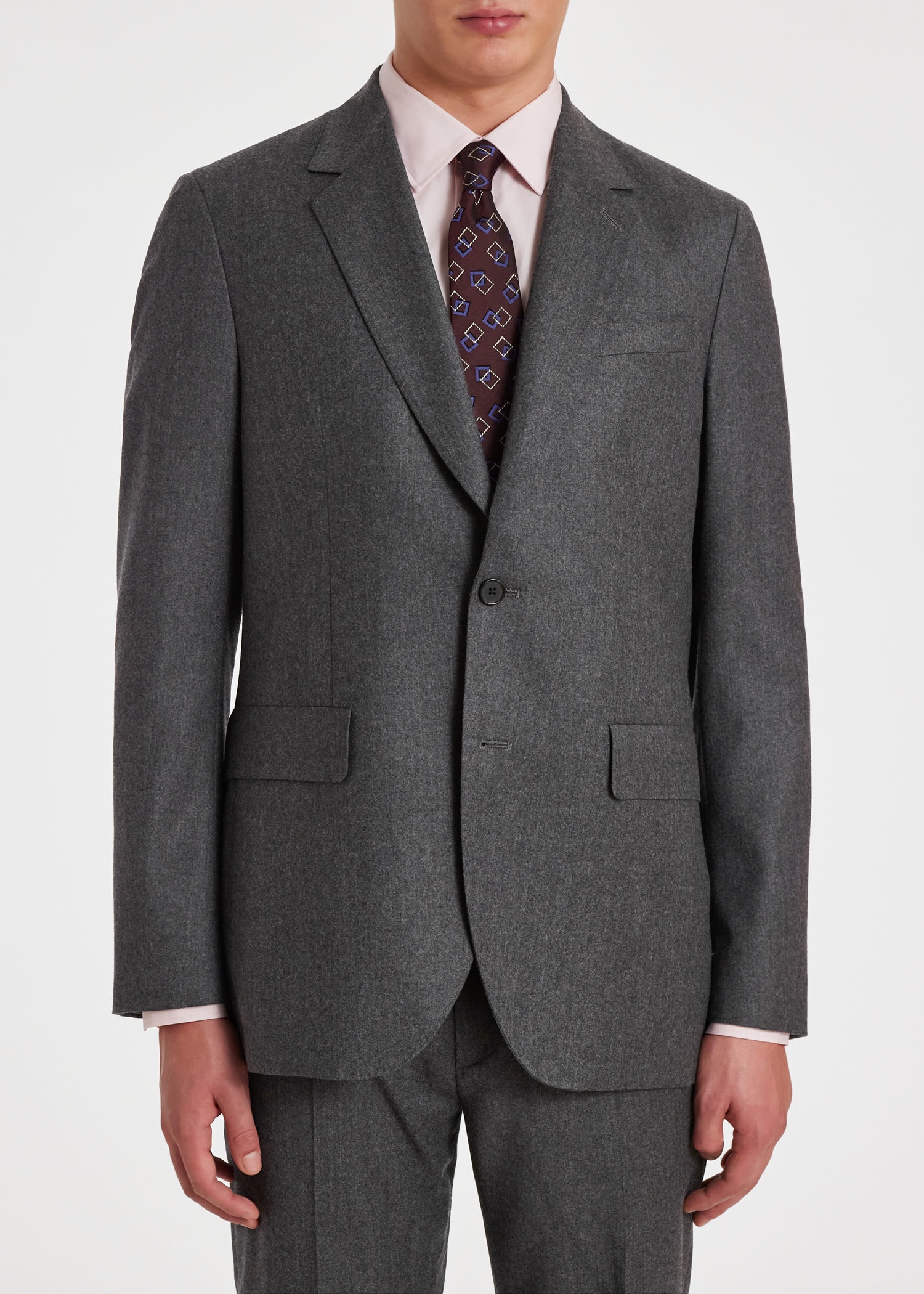 Wool-Cashmere Suit - 7