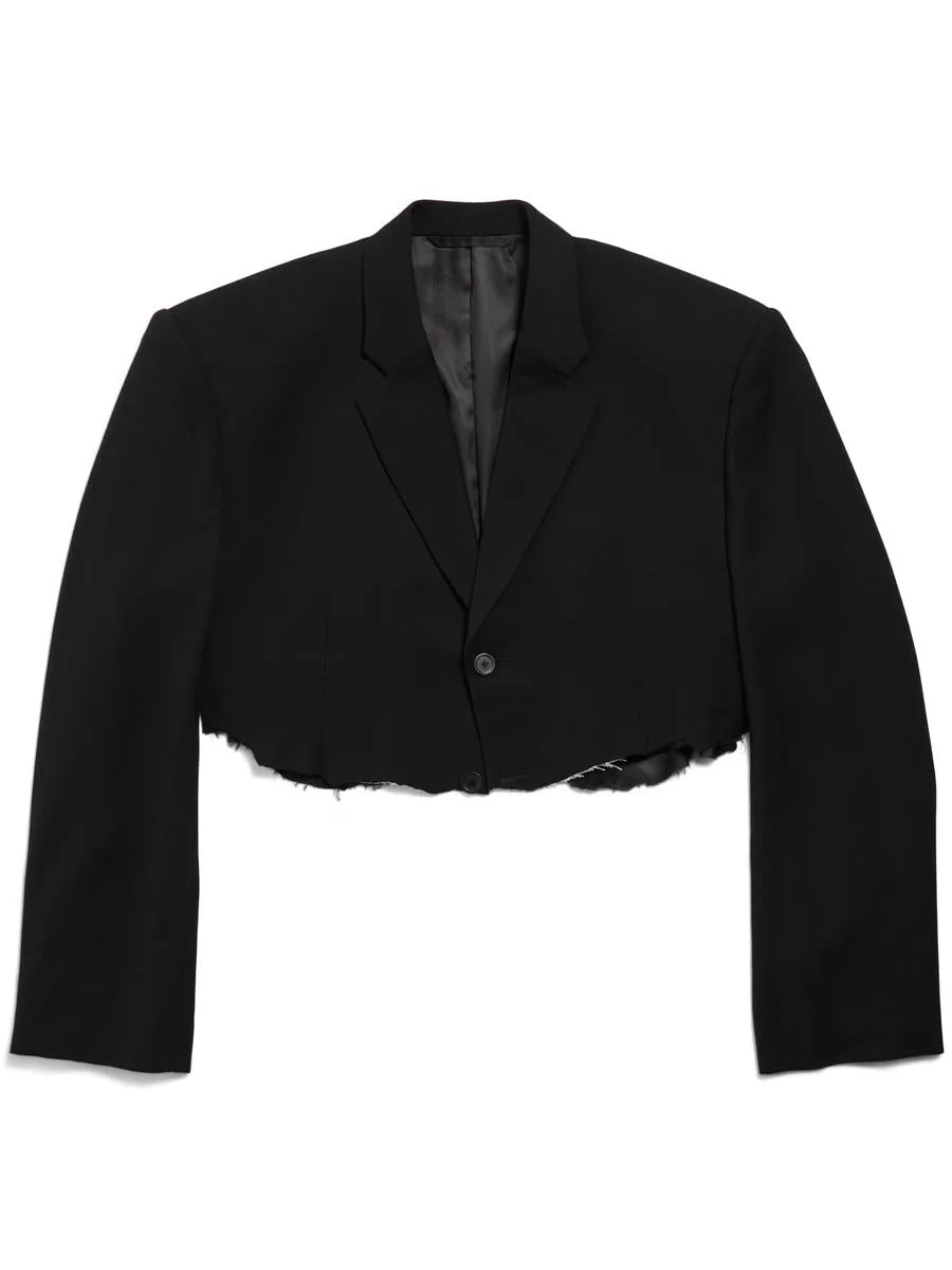 Balenciaga Cut Off Jacket Clothing - 1