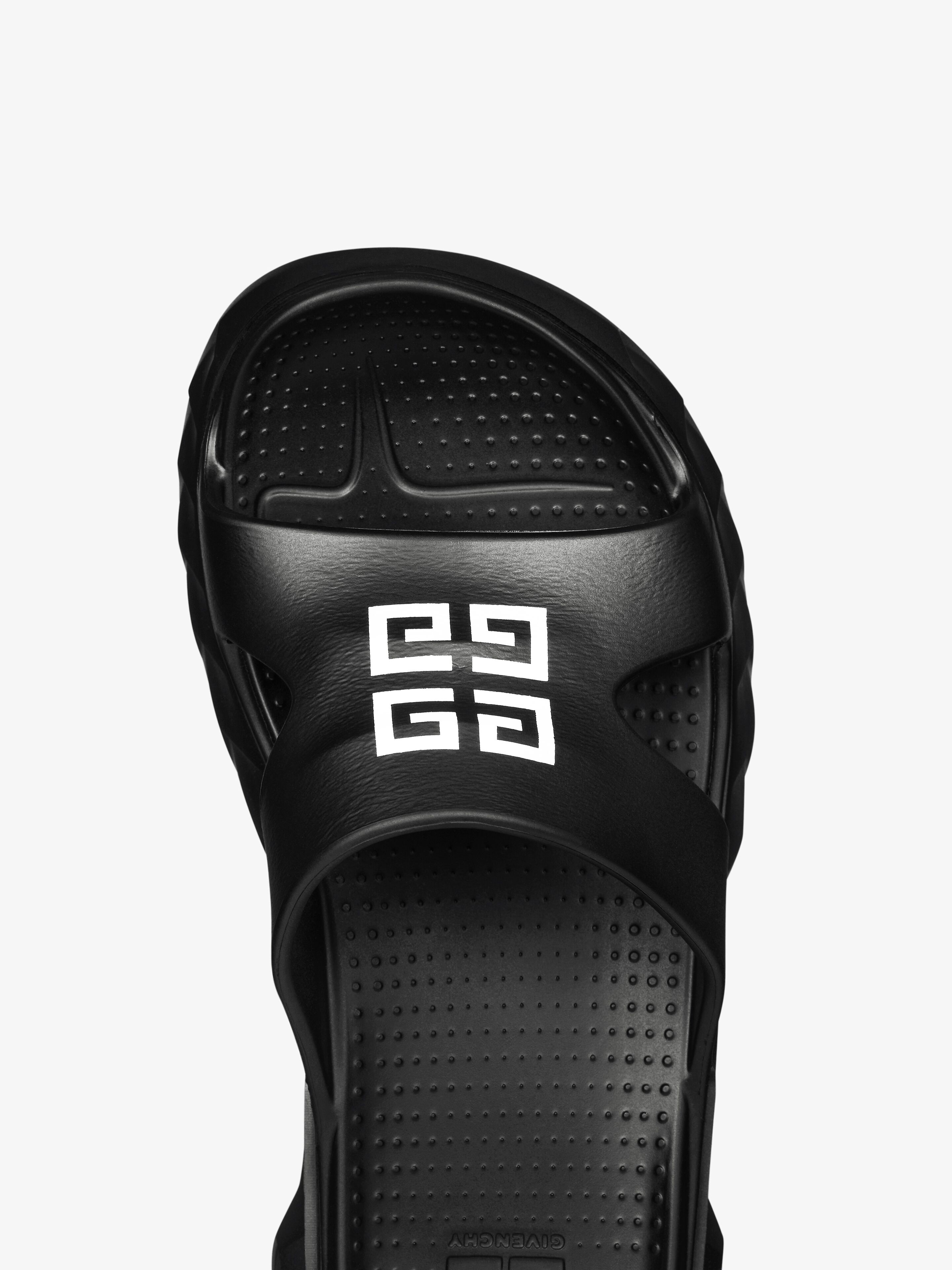 MARSHMALLOW FLAT SANDALS IN RUBBER - 6