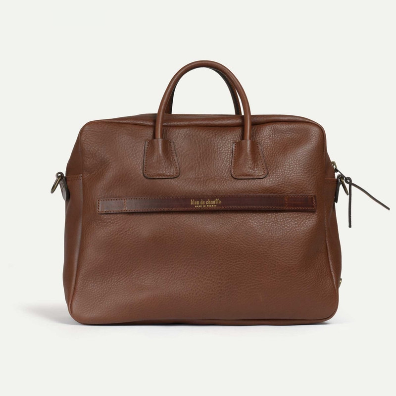 ZEPPO SOLO BUSINESS BAG  -  AMBER BROWN 3