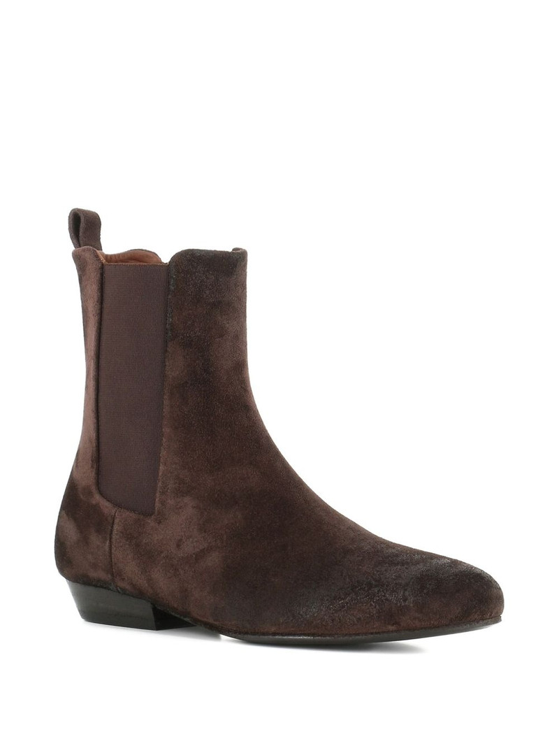 Marsèll elastic-panel suede boots outlook