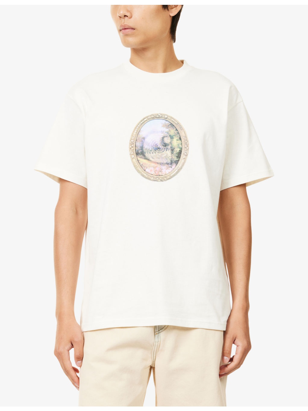 Mirror  Graphic-Print Cotton T-Shirt - 3