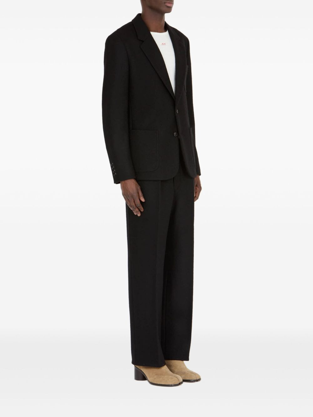 two-pocket wool blazer - 3