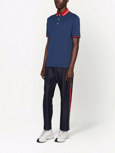 GUCCI interlocking G polo shirt outlook