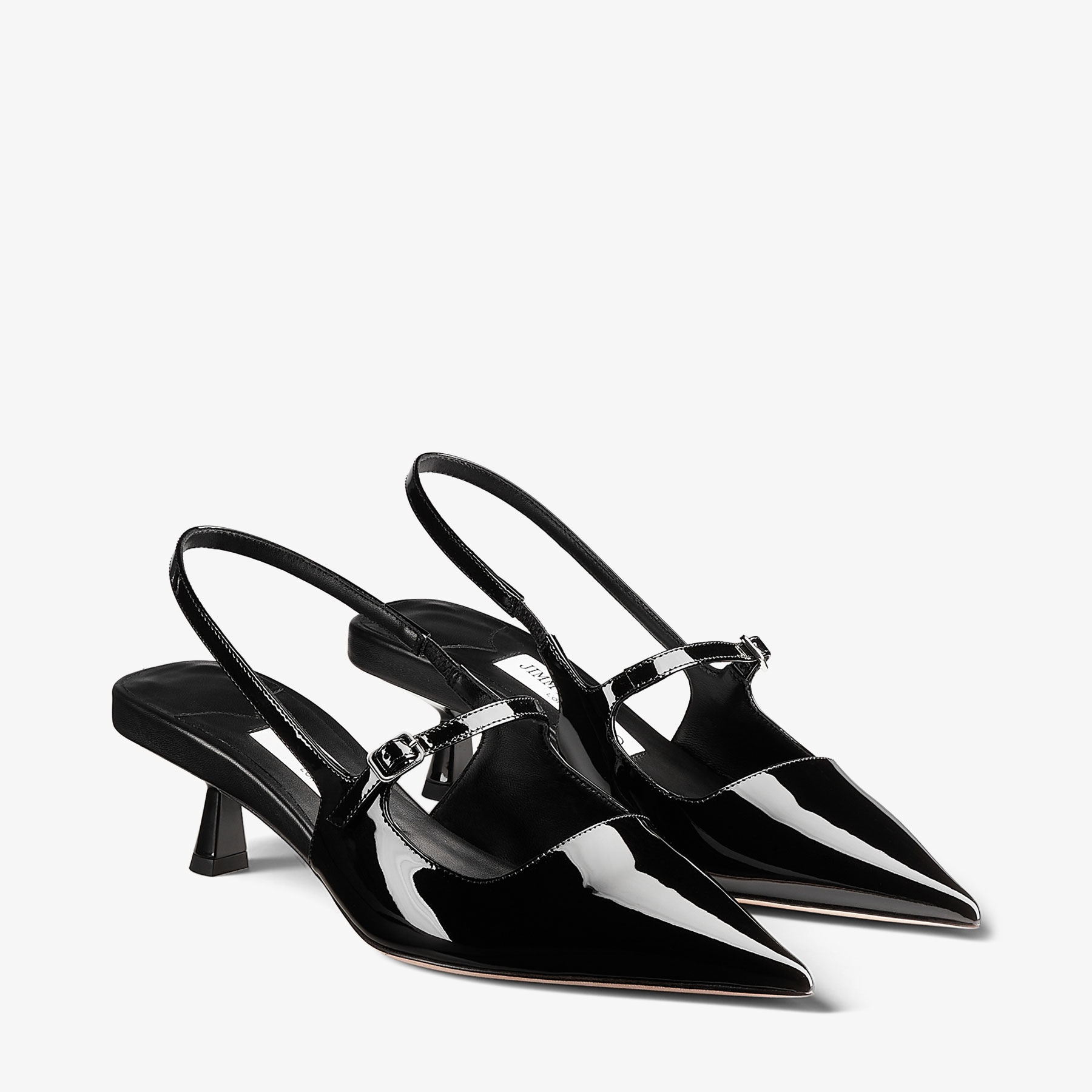 Didi 45
Black Patent Leather Pointed Pumps - 2