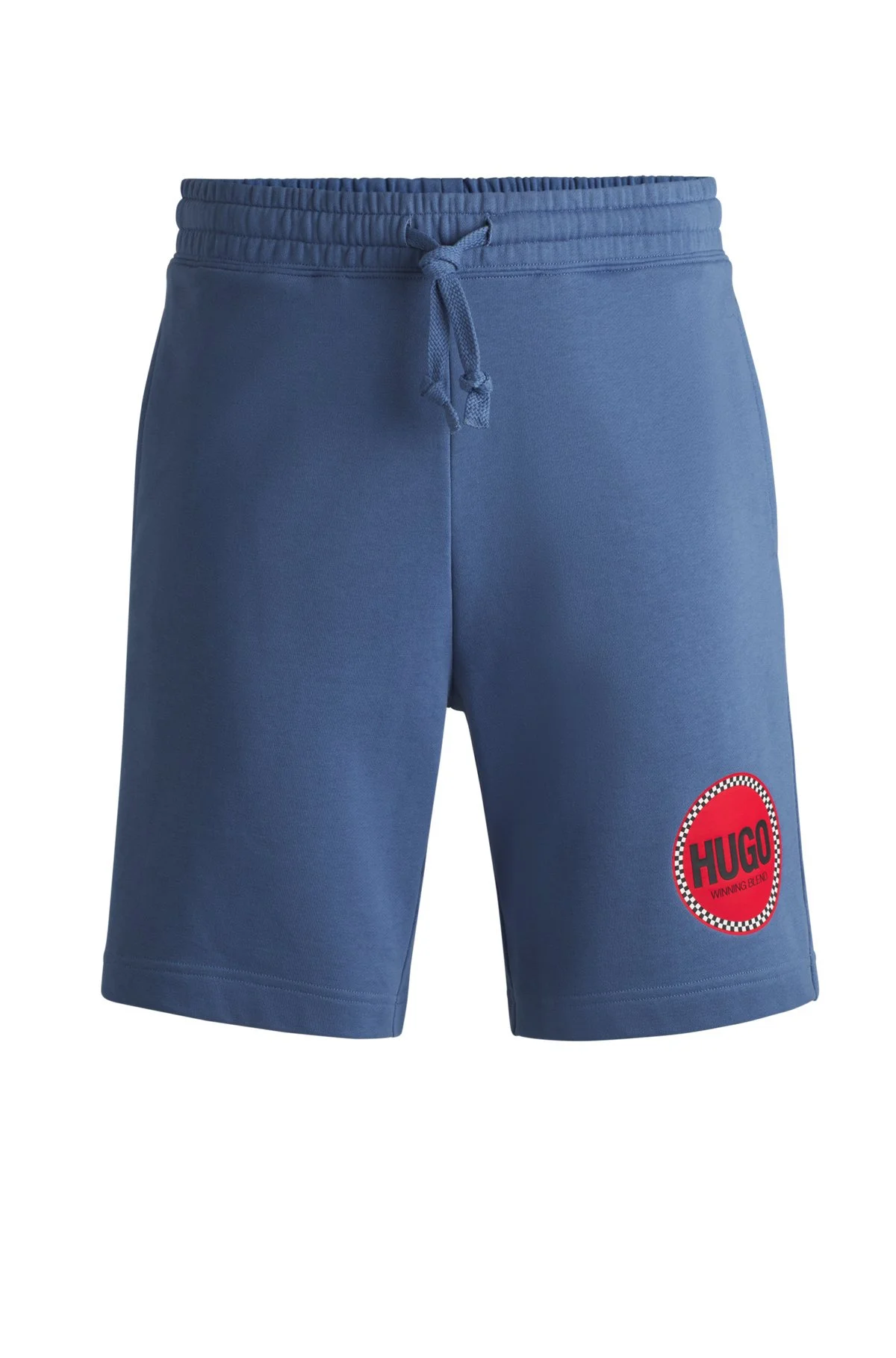 COTTON-TERRY RELAXED-FIT SHORTS WITH LOGO PRINT - 1