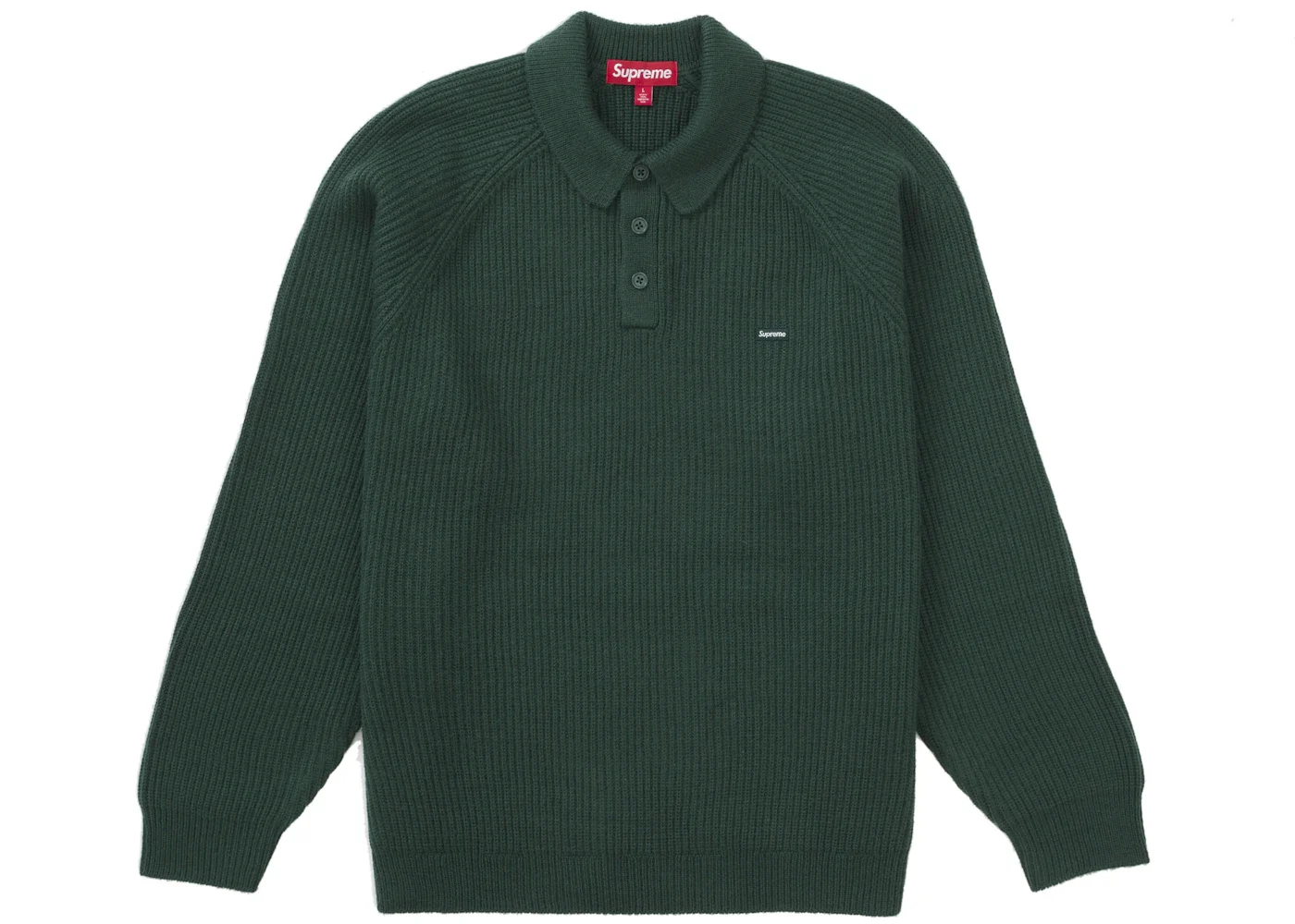 Supreme Supreme Small Box Polo Sweater (FW24) Green - ad3af9dd 