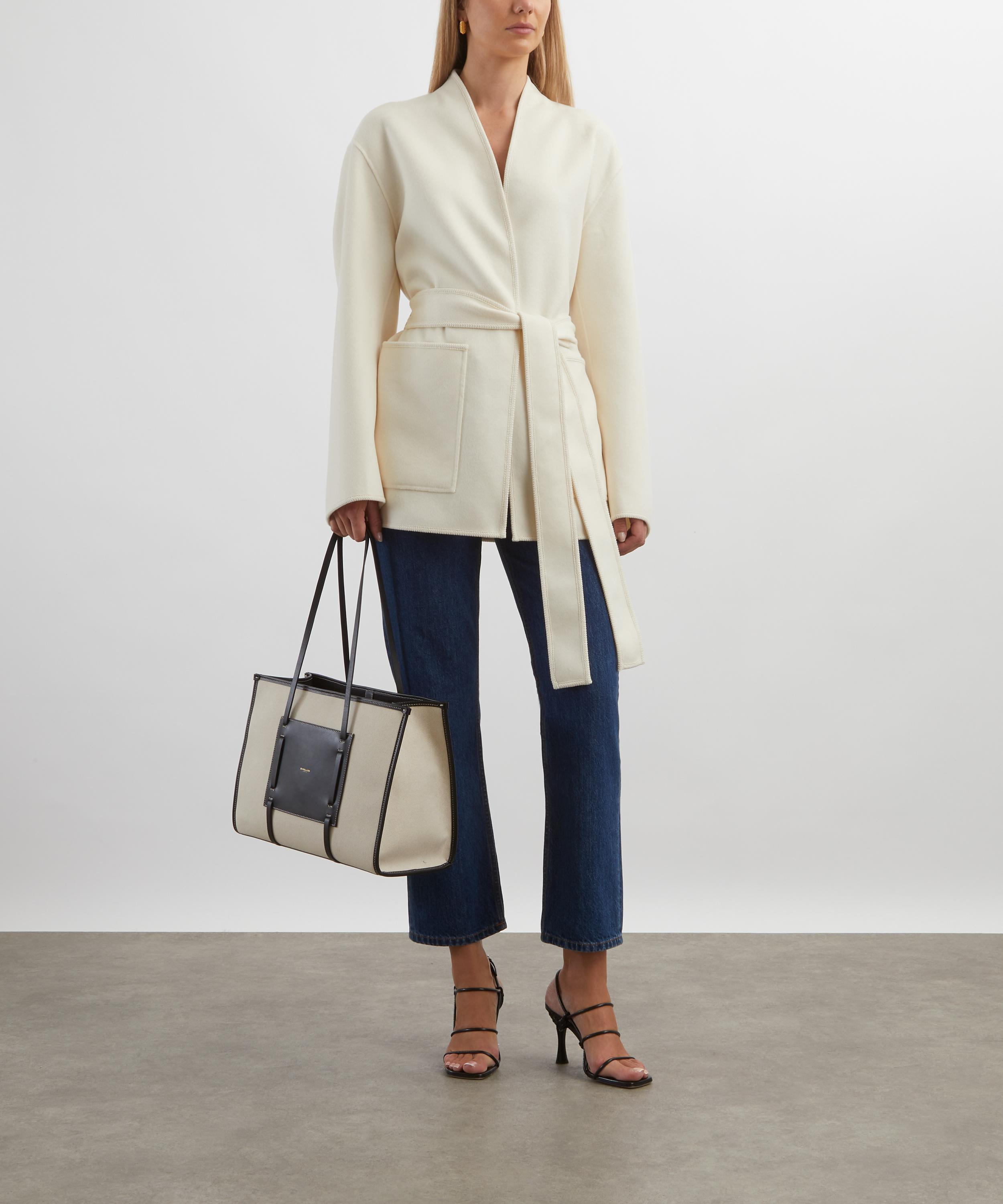 Off-White Belted Kimono Jacket - 2